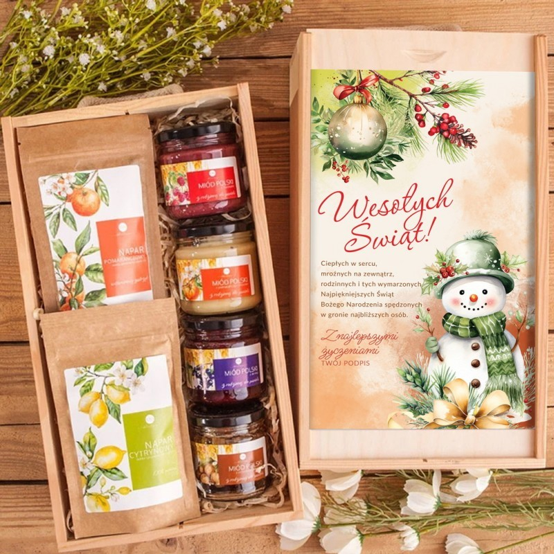 Elegancki zestaw upominkowy z logo