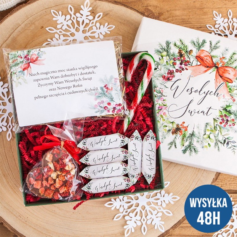 Kosz prezentowy na Święta dla firm