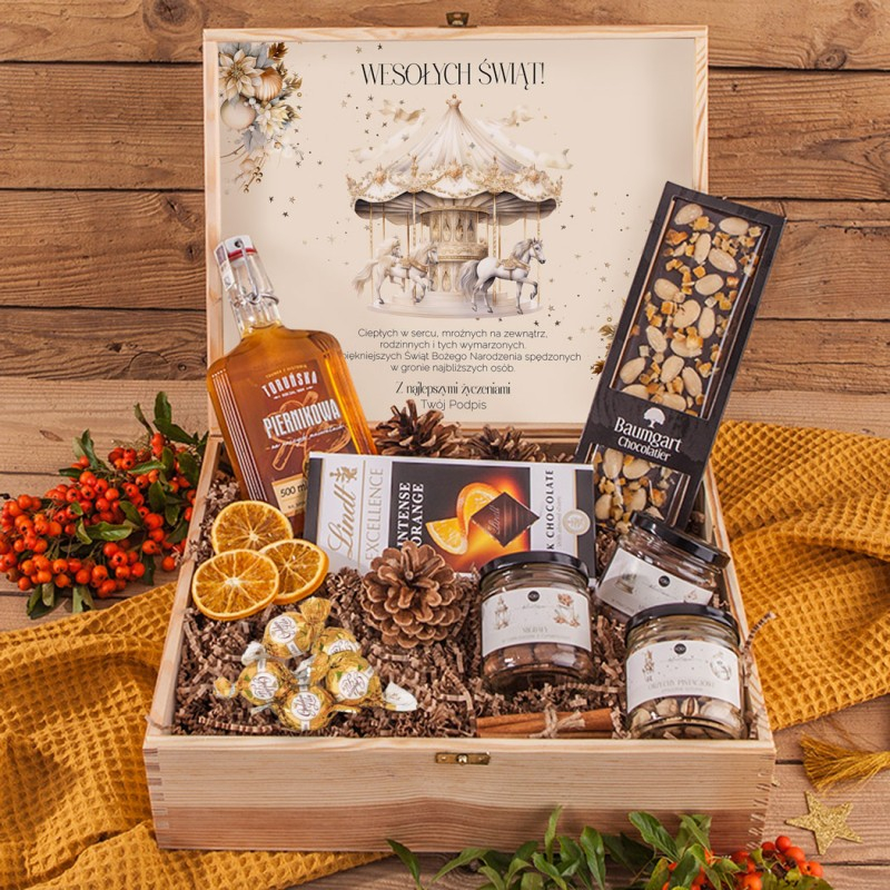 Zestaw świąteczny z logo