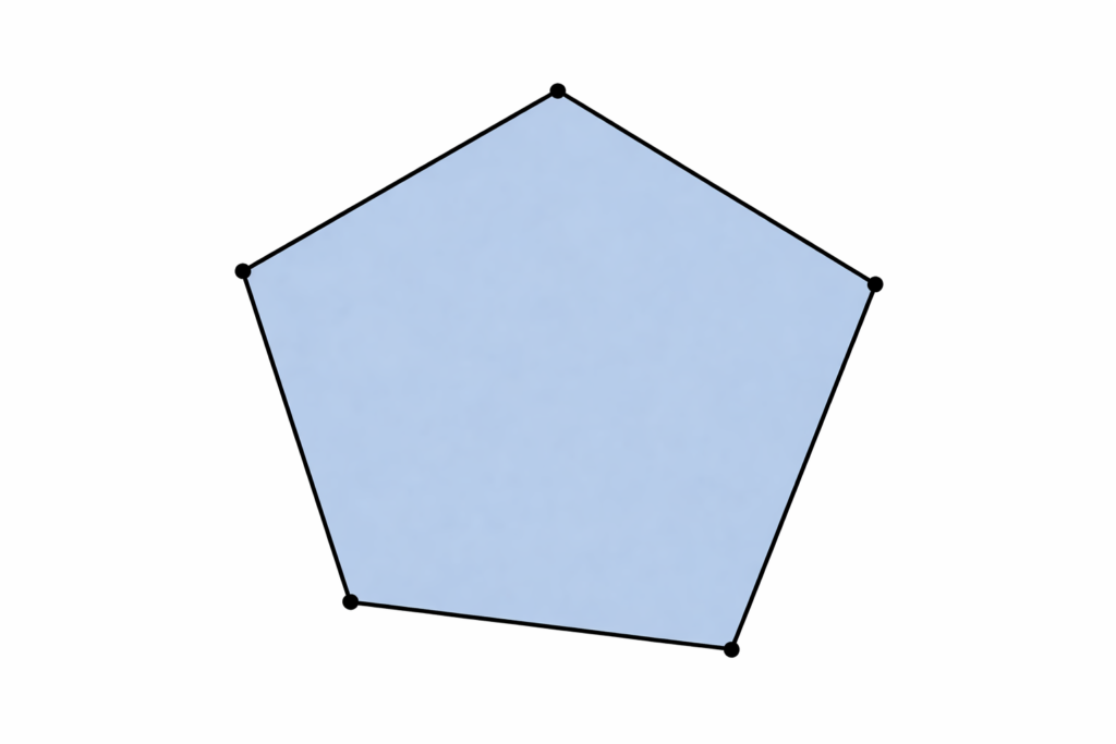 wielokąt wypukły heptagon